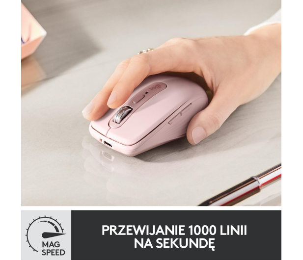 Logitech MX Anywhere 3 Różowy - 595072 - zdjęcie 8